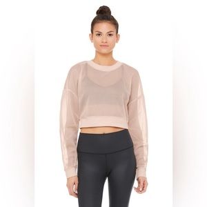 Alo Row Long Sleeve Top in Shade Nectar
